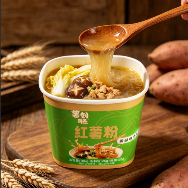 薯创臻品-香菇鸡汤红薯粉